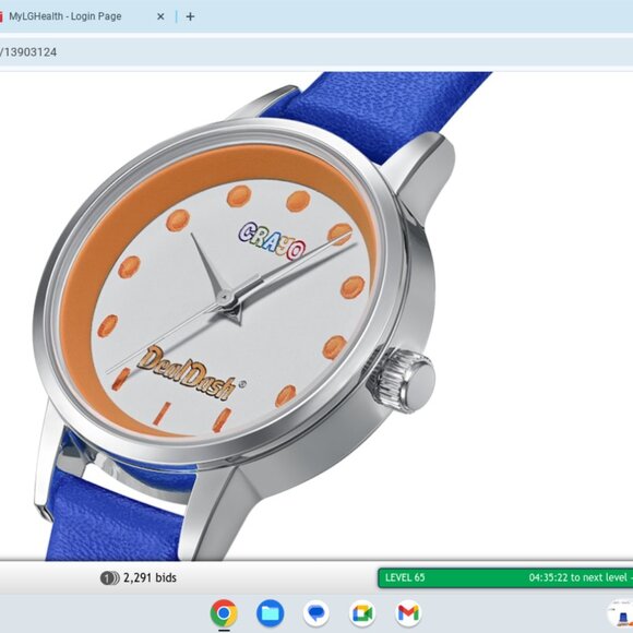 New Crayo Watch with leather band
